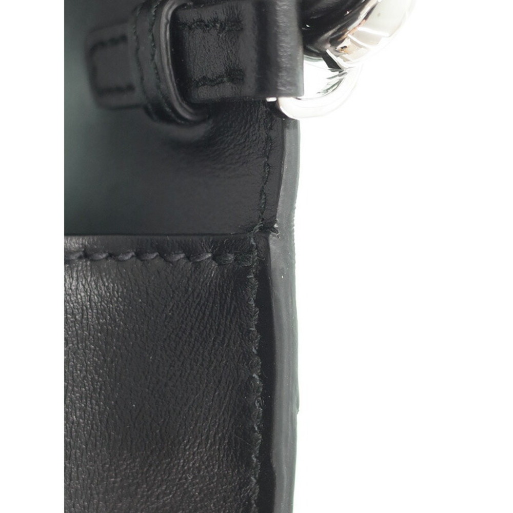 Prada leather bag Pattina Saffiano Crossbody black shoulder - Picture 8 of 9